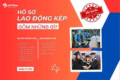 Hướng dẫn chuẩn bị hồ sơ đi lao động kép Nhật Bản
